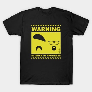 MythBusters warning science in progress T-Shirt